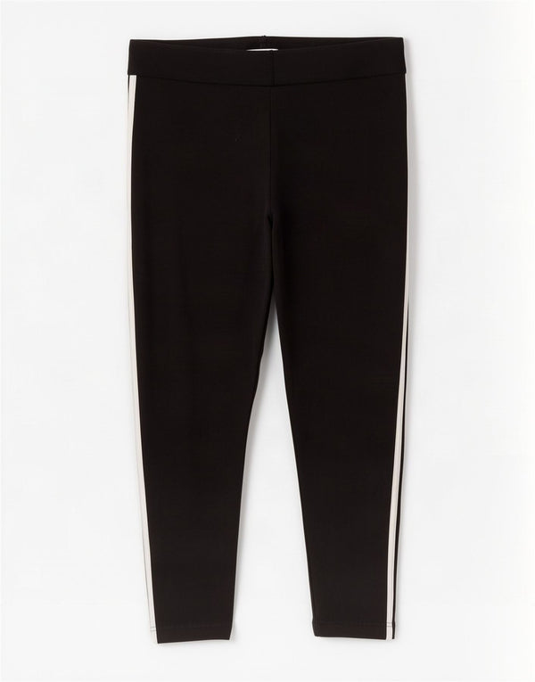 Leggings Adidas Donna UK 20/22 XL Cotone Nero