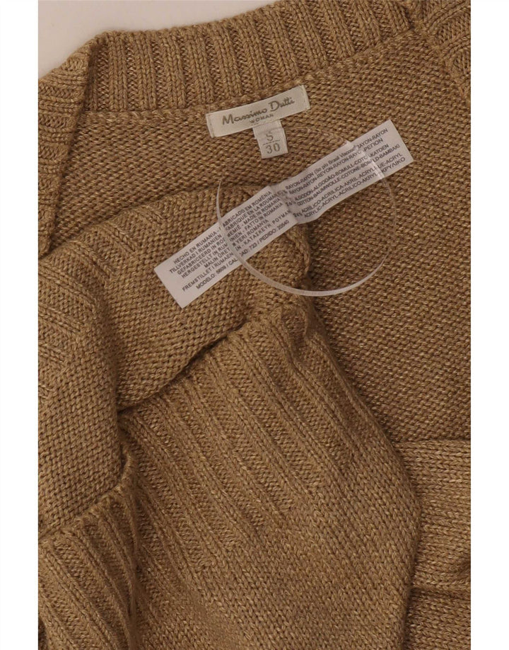 Canotta da donna Massimo Dutti UK 10 Small Rayon kaki