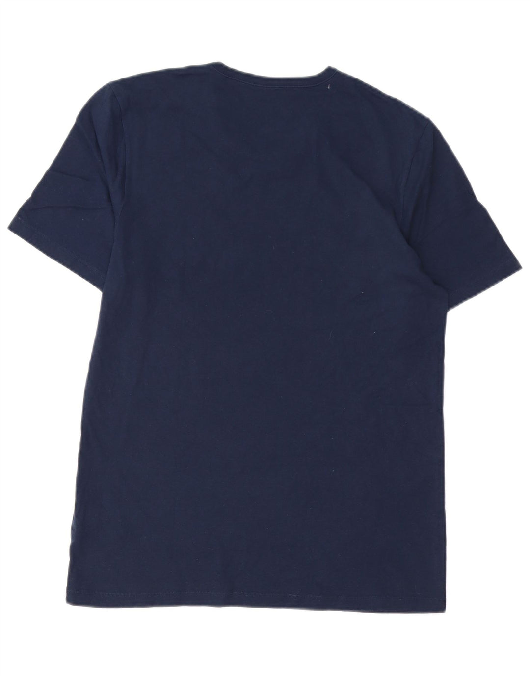 T-shirt da uomo HUGO BOSS Top Large in cotone blu navy