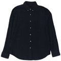 Camicia da uomo dalla vestibilità classica American Eagle, grande, in cotone maculato blu navy