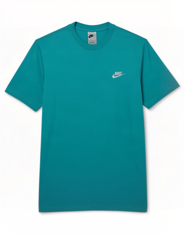 Nike Mens T-Shirt Top Medium Blue Cotton