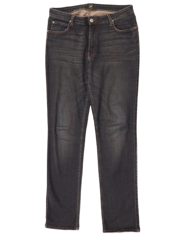 Jeans dritti da uomo Lee Marion W33 L33 cotone blu navy