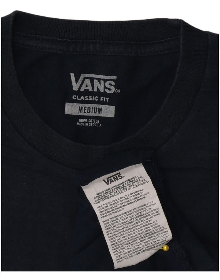 T-shirt da uomo Vans Classic Fit, vestibilità media, in cotone blu navy