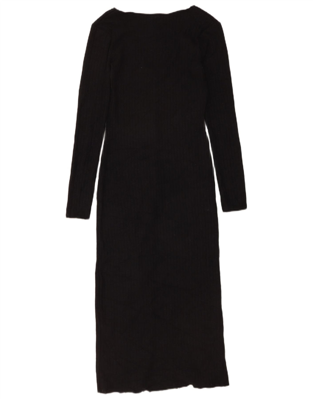 Abito maglione Zara da donna UK 8 Small in viscosa nera