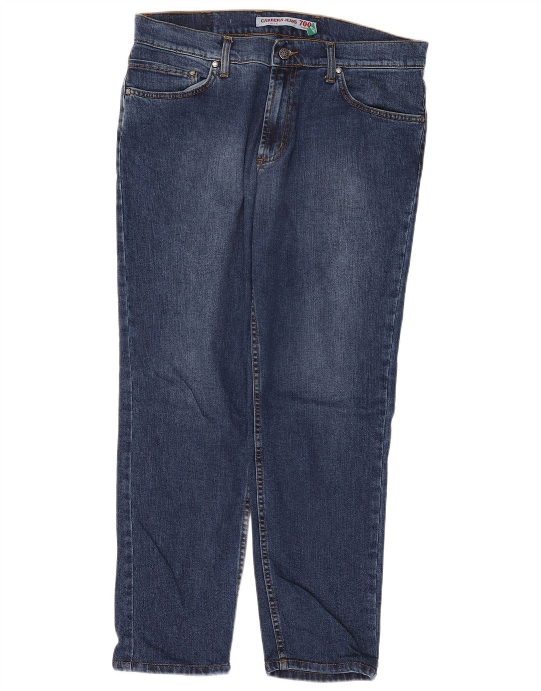 CARRERA Jeans dritti da uomo 700 W36 L28 cotone blu navy