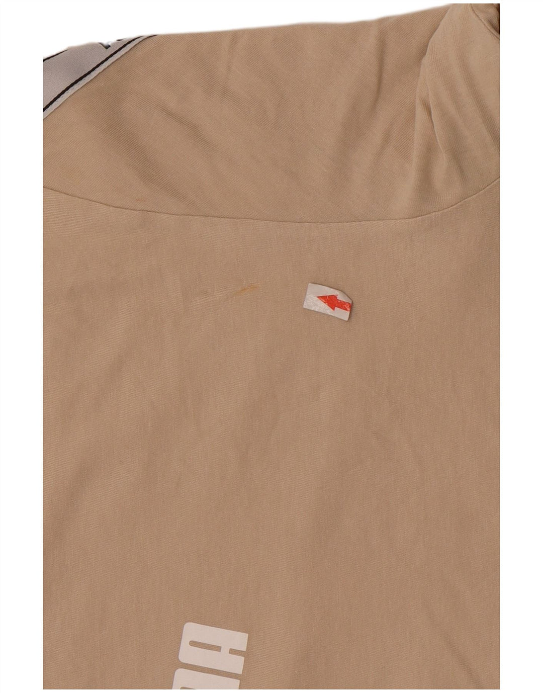 T-shirt grafica da uomo Puma Top in cotone color block beige medio