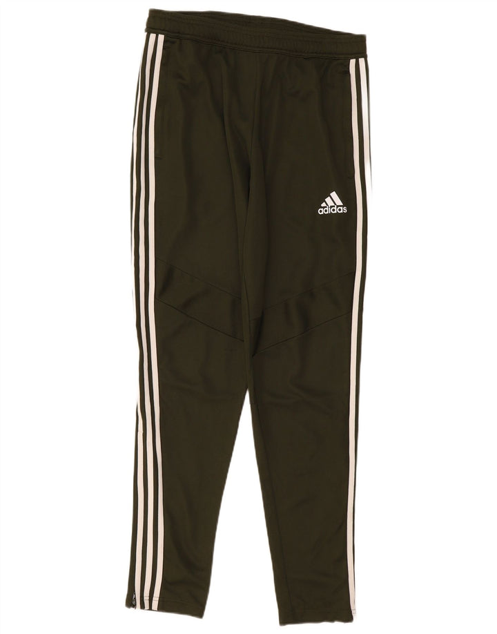 Pantaloni da tuta Adidas Climacool da uomo medio poliestere kaki