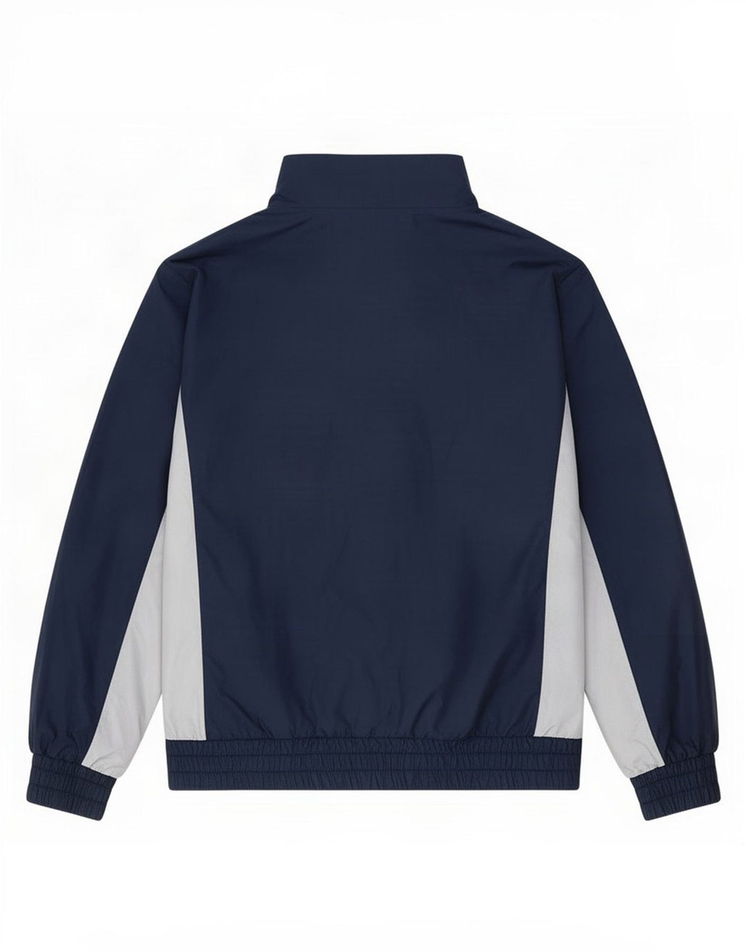 Giacca superiore della tuta da ragazzo Nike 10-11 anni color block blu navy medio