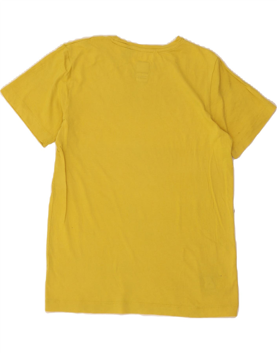 K-WAY Womens T-Shirt Top UK 10 Small Yellow Vintage K-Way and Second-Hand K-Way from Messina Hembry 