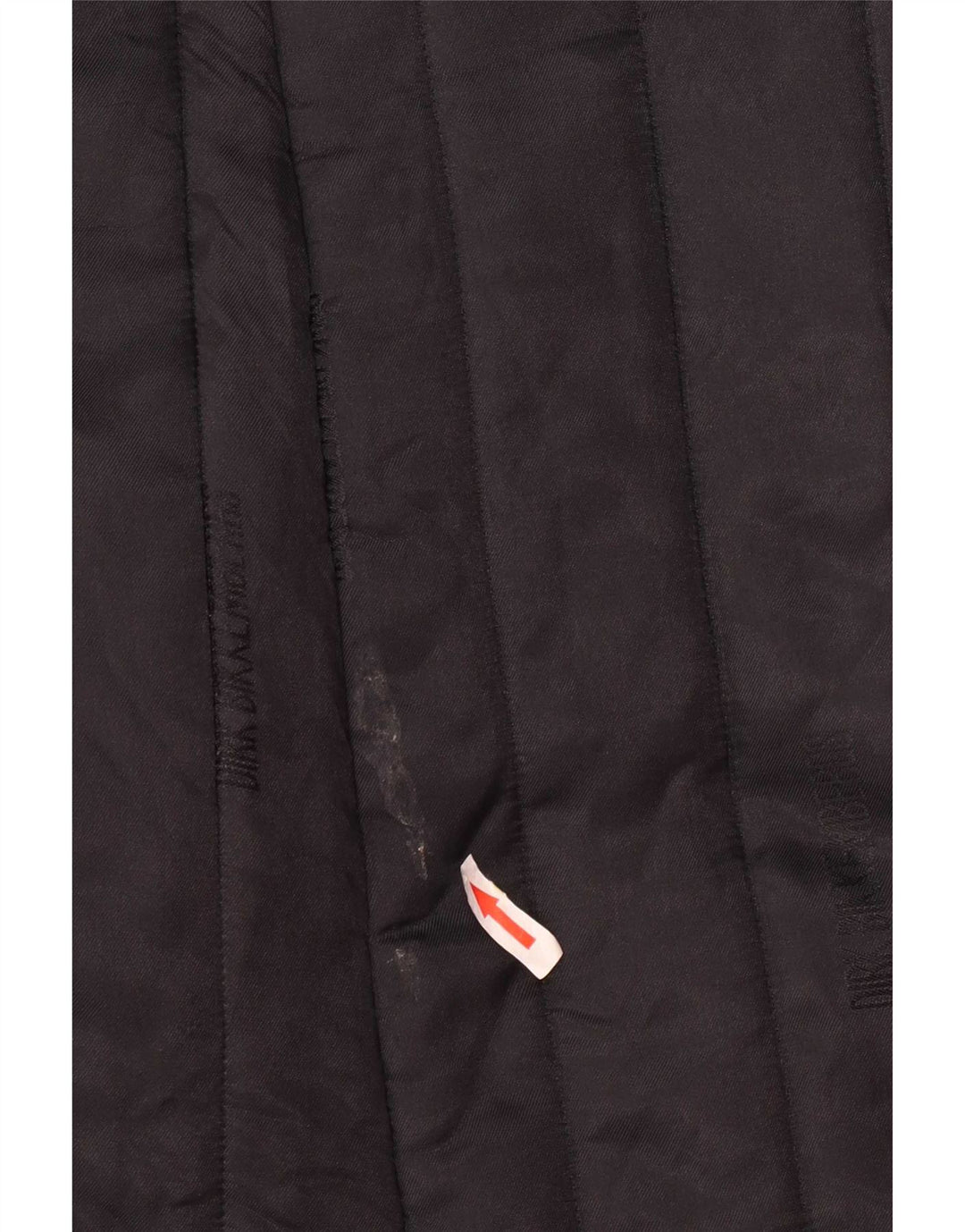 Cappotto imbottito vintage da donna UK 16 grande nero