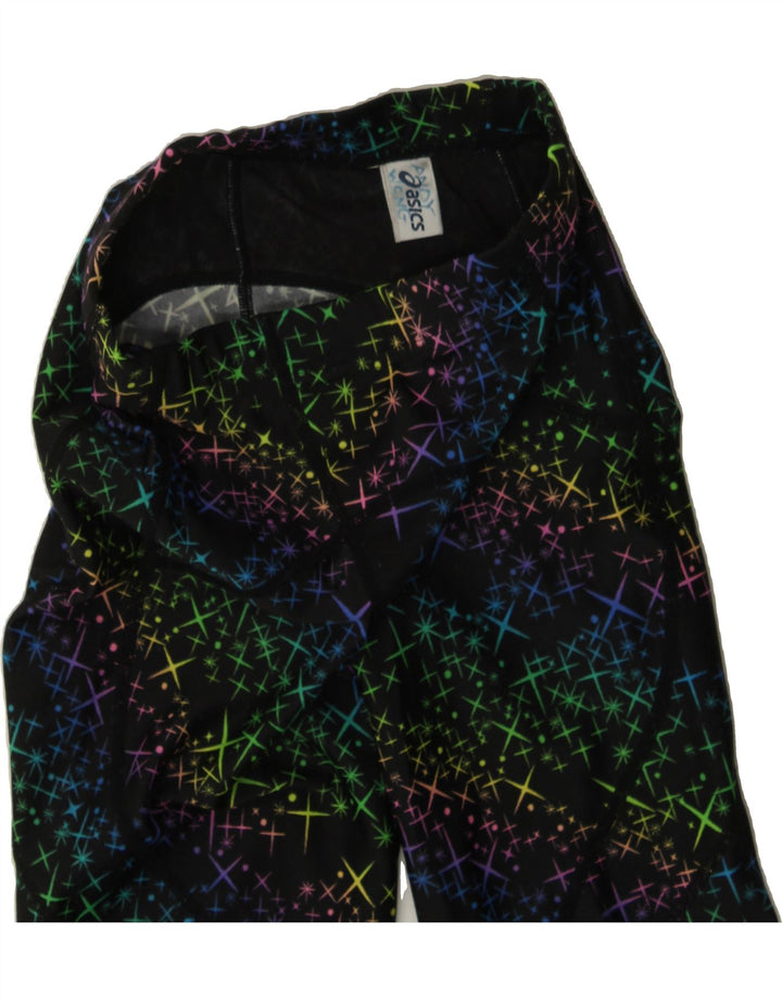 ASICS Girls Abstract Pattern Leggings 6-7 Years  Multicoloured Vintage Asics and Second-Hand Asics from Messina Hembry 