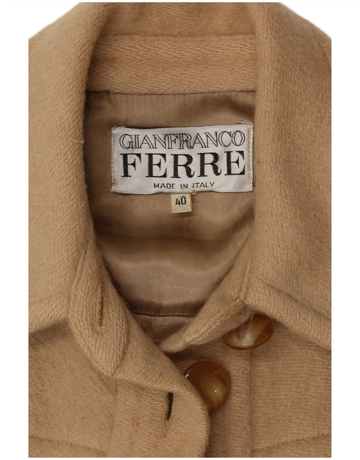 Cappotto Oversize Donna Gianfranco Ferre IT 40 Small Beige