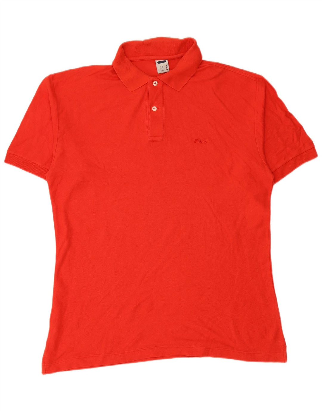 Polo Uomo FILA IT 52 Large Rosso Cotone