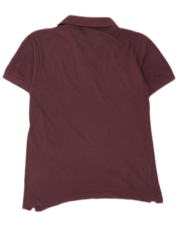 Polo da uomo Lacoste taglia 2 XS in cotone viola