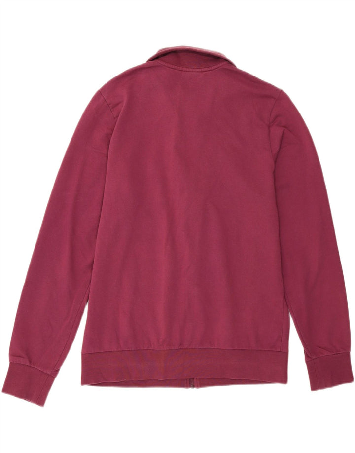 Giacca da ginnastica da donna con grafica Lotto UK 14 grande in cotone bordeaux