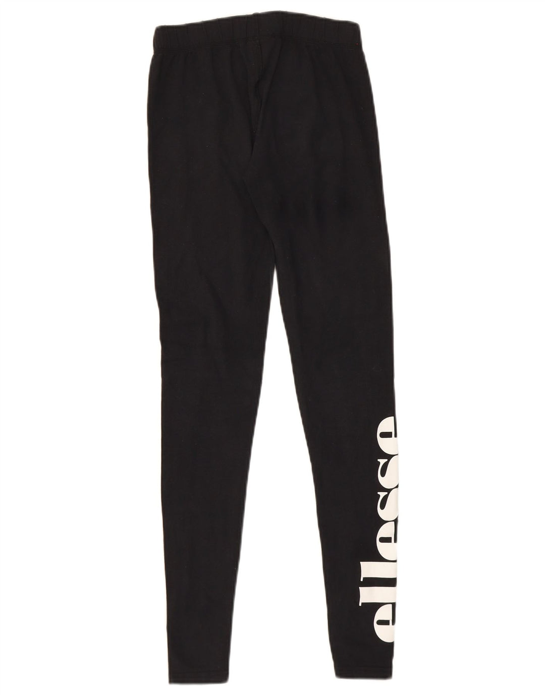 Leggings grafici da donna Ellesse UK 8 piccoli in cotone nero