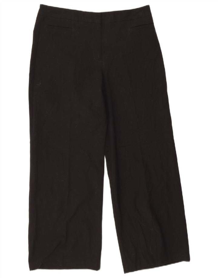 Pantaloni corti da donna MARKS & SPENCER UK 12 medi W32 L27 neri