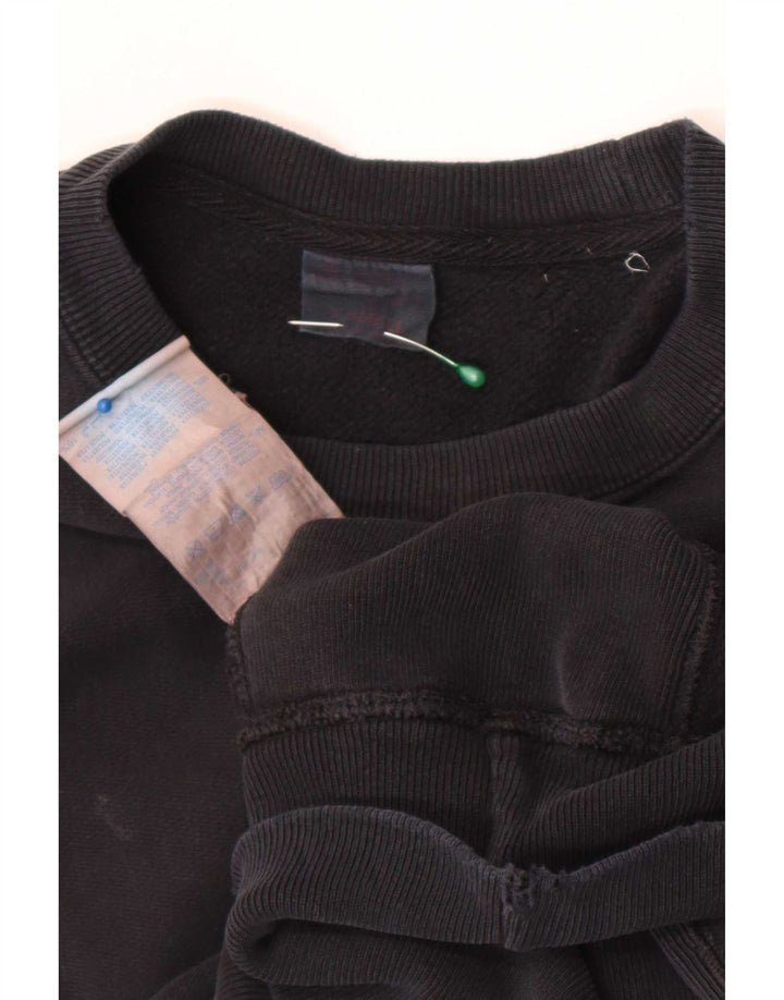 Felpa da uomo Champion Jumper XS in cotone nero