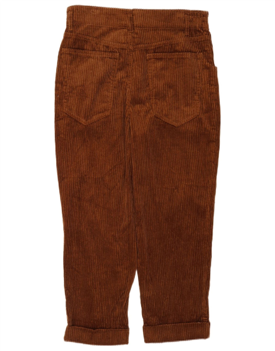 Pantaloni corti in velluto a coste Zara da donna medi W28 L24 Marrone