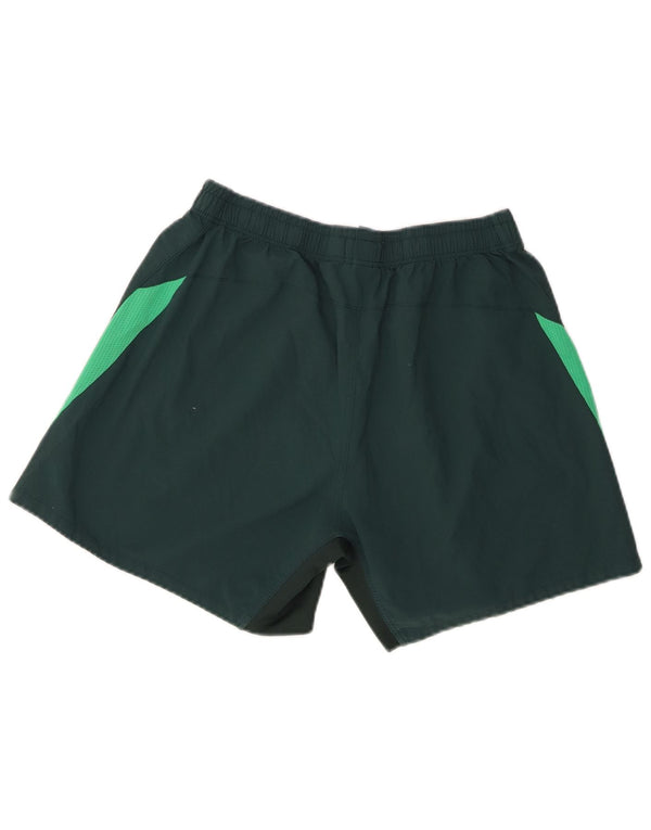 Pantaloncini sportivi Asics da uomo con grafica grande color verde