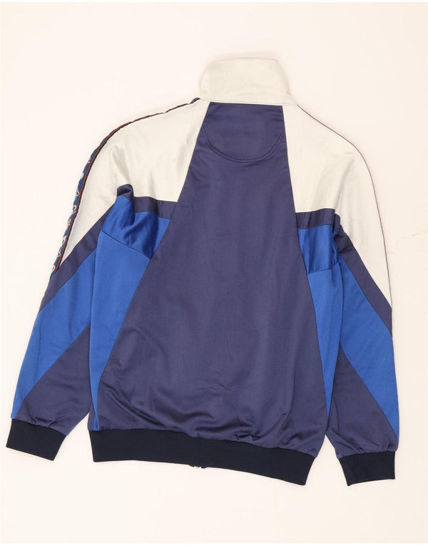 Giacca sportiva da uomo con grafica Asics IT 52 Large Blu Navy Colourblock