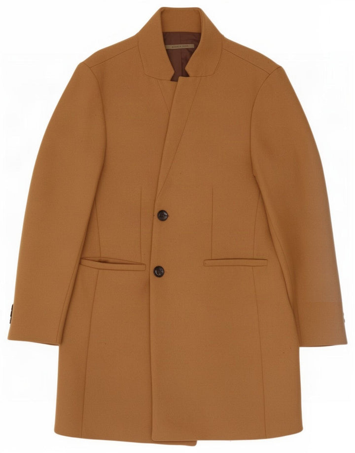 Cappotto Zara Da Uomo UK 36 Piccolo Beige