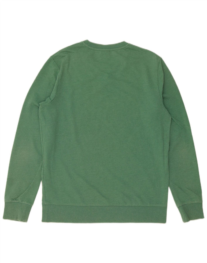 JACK & JONES Felpa con grafica da uomo Maglione grande in cotone verde