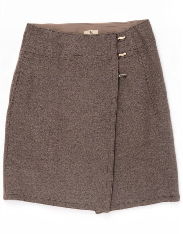 Cerruti 1881 Gonna a portafoglio da donna grande W32 Grigio