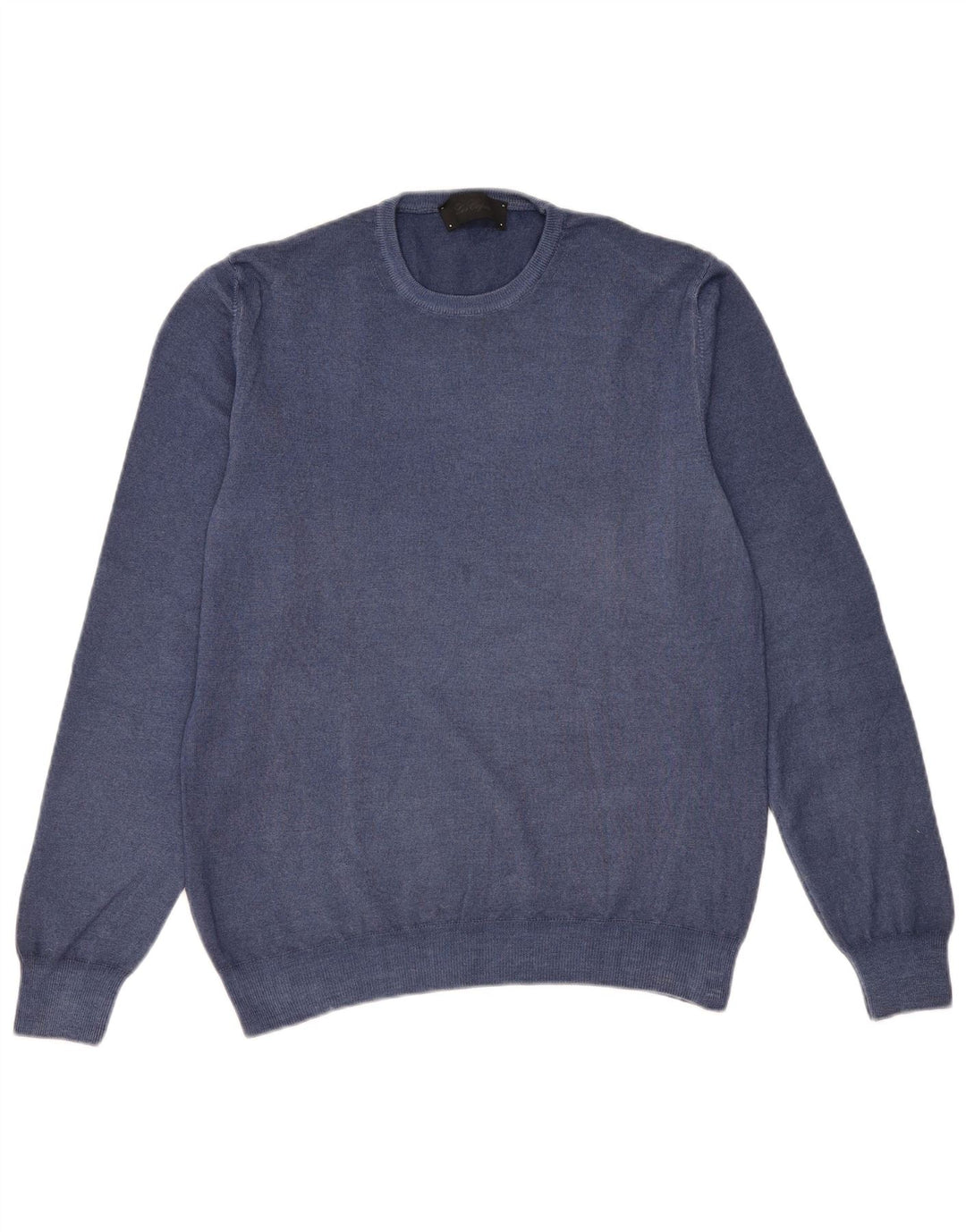 Maglione maglione girocollo da uomo Les Copains IT 50 medio in lana blu navy