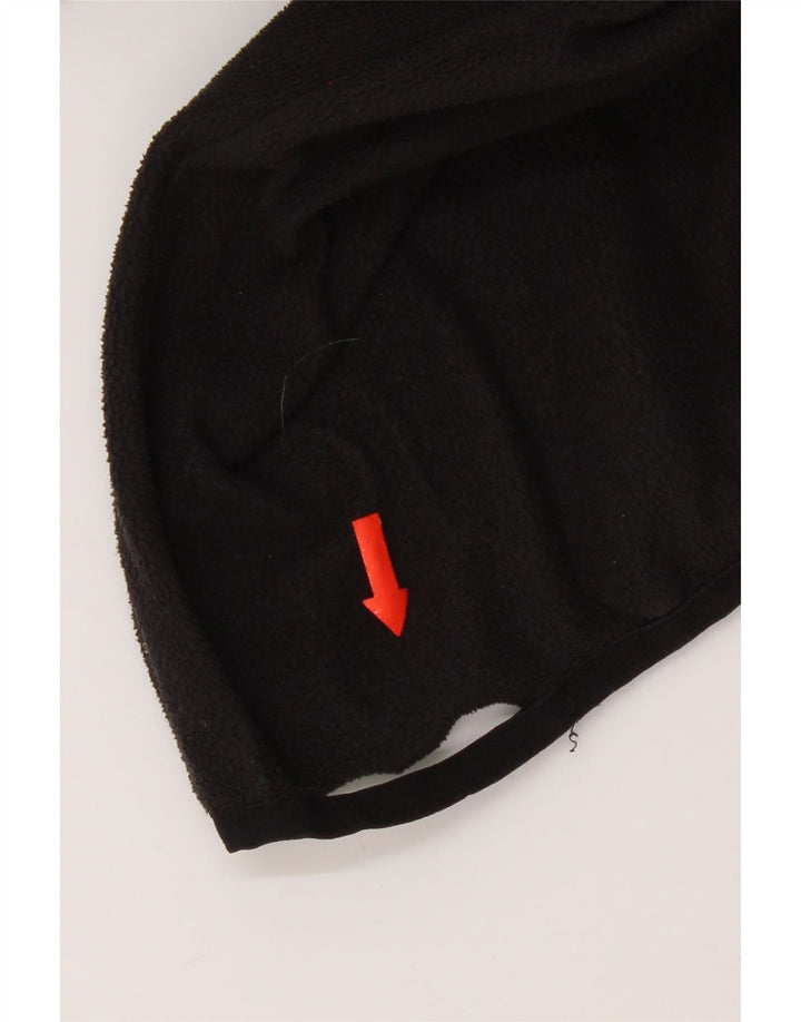 Maglione in pile da uomo The North Face con zip e collo, grande, in poliestere nero