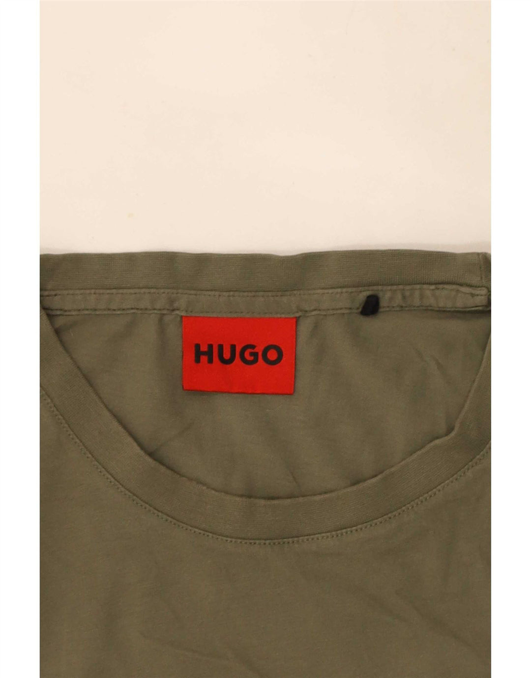 T-shirt grafica da uomo Hugo Boss Top grande color kaki