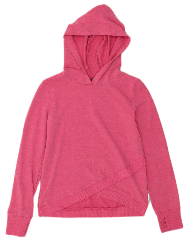 Felpa con cappuccio per ragazze Eddie Bauer 10-11 anni Poliestere rosa medio