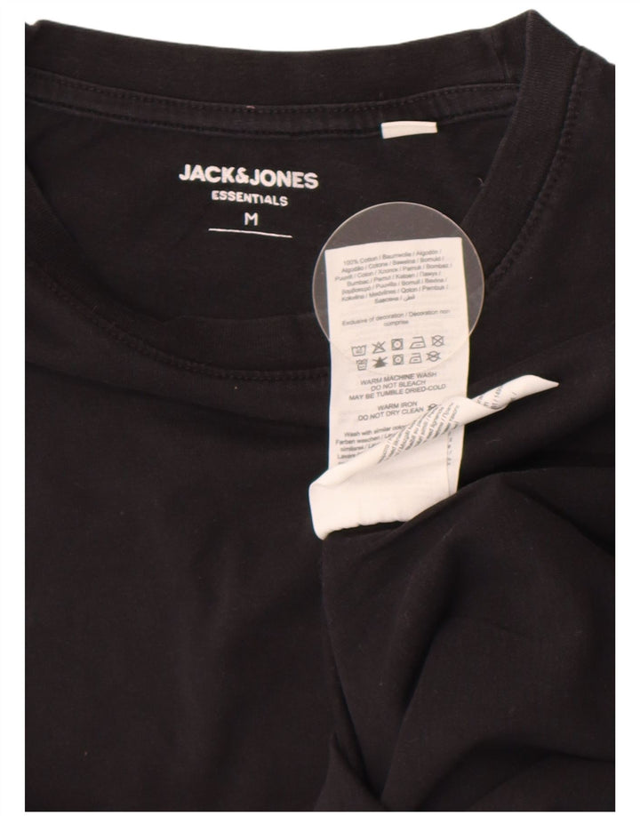 T-shirt da donna Jack & Jones Top UK 12 cotone medio nero