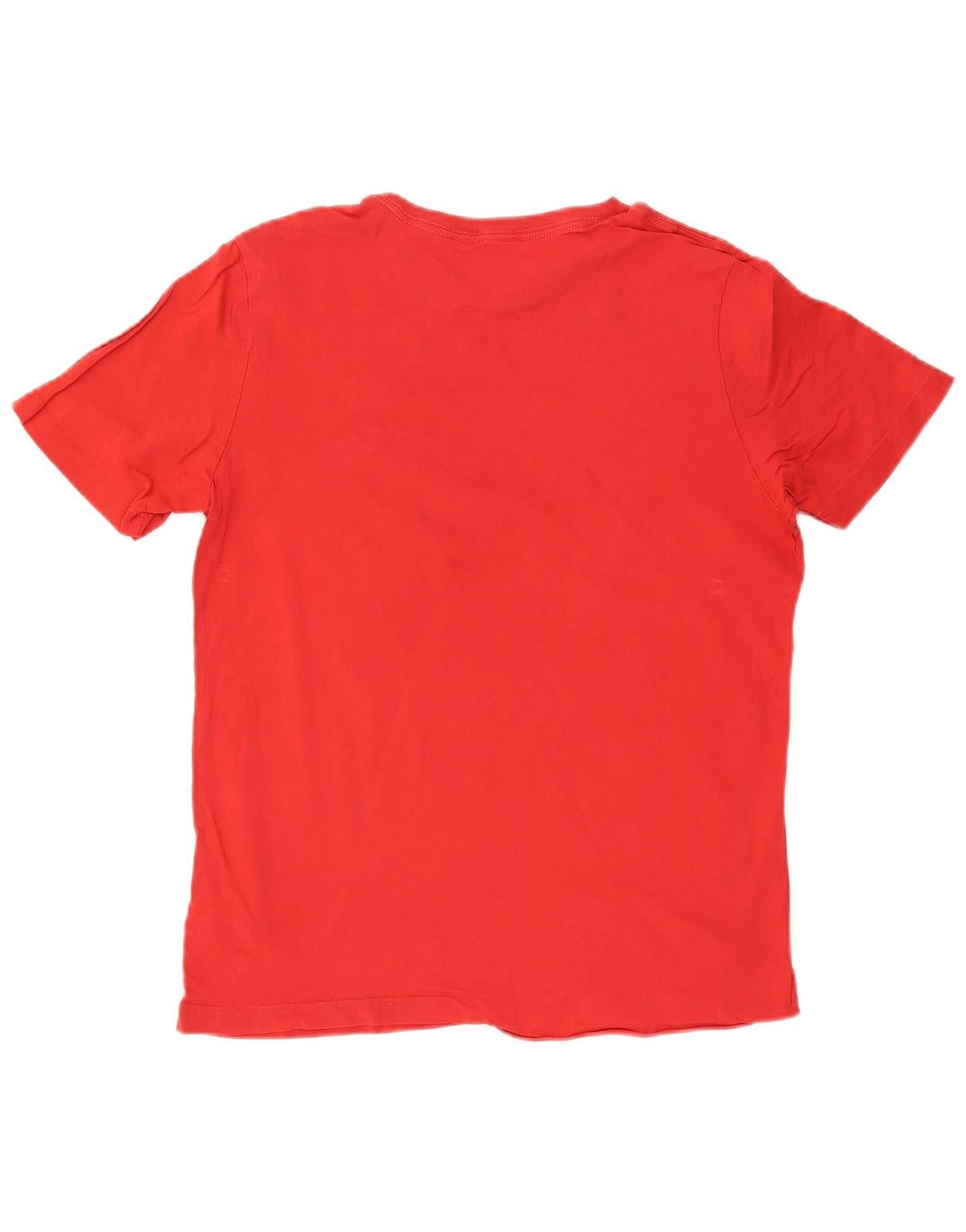 T-shirt grafica da uomo Puma Top in cotone rosso medio