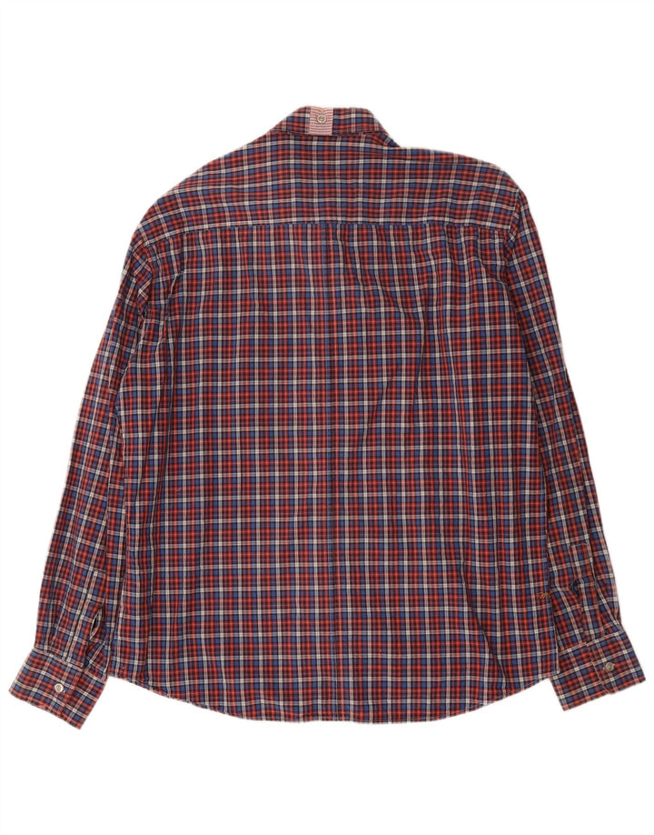 Camicia da uomo Marlboro Classics 2XL in cotone a quadri multicolore