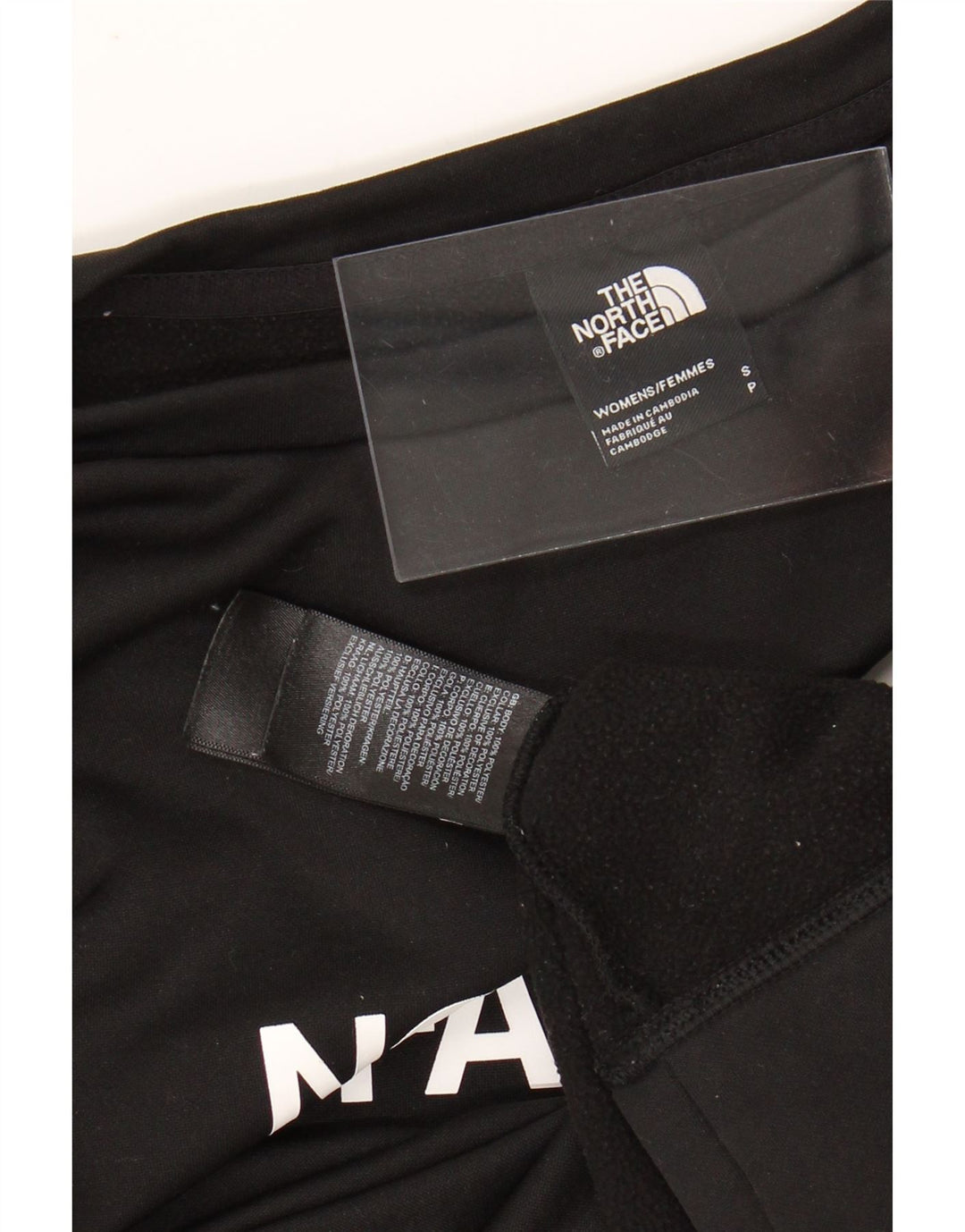 THE NORTH FACE Felpa oversize da donna Maglione UK 10 Piccolo Nero