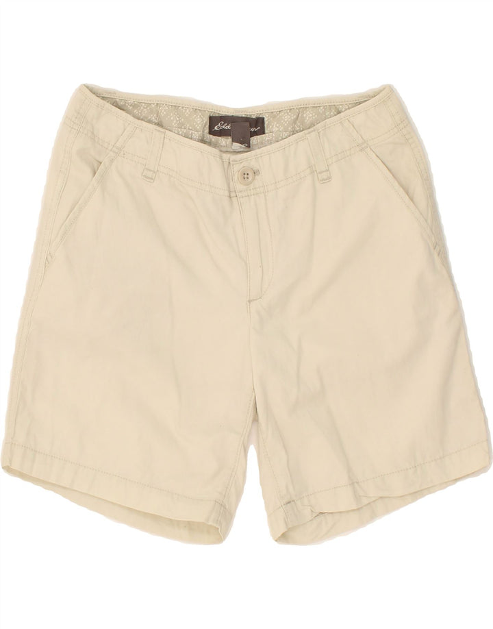 EDDIE BAUER Womens Chino Shorts US 2 XS W25 Beige Vintage Eddie Bauer and Second-Hand Eddie Bauer from Messina Hembry 
