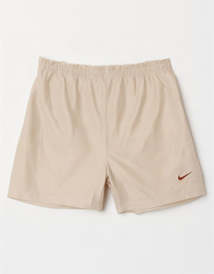 Pantaloncini sportivi da uomo Nike UK 42/44 Large Poliestere bianco