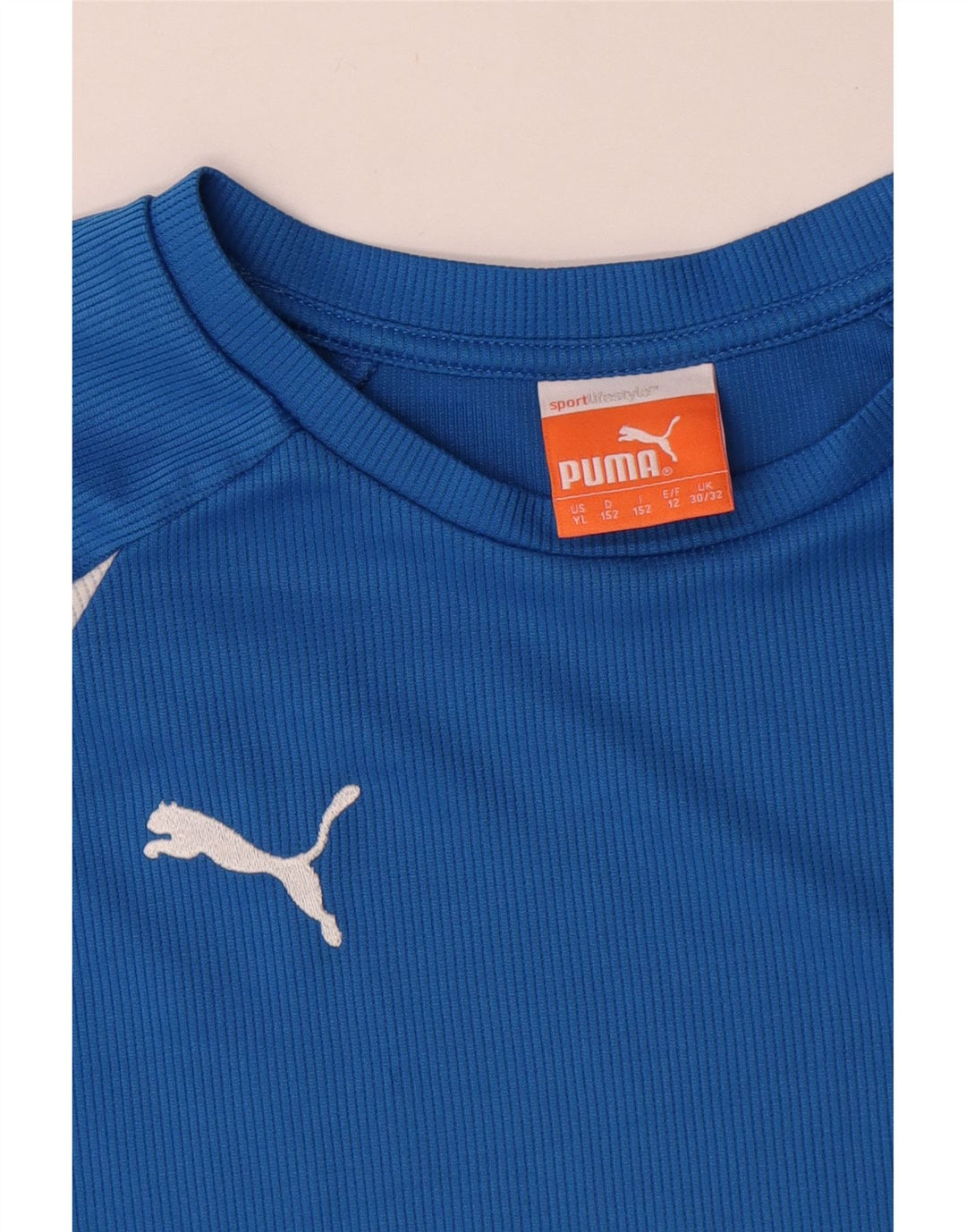 Maglietta Puma Italia Bambino 11-12 Anni Blu