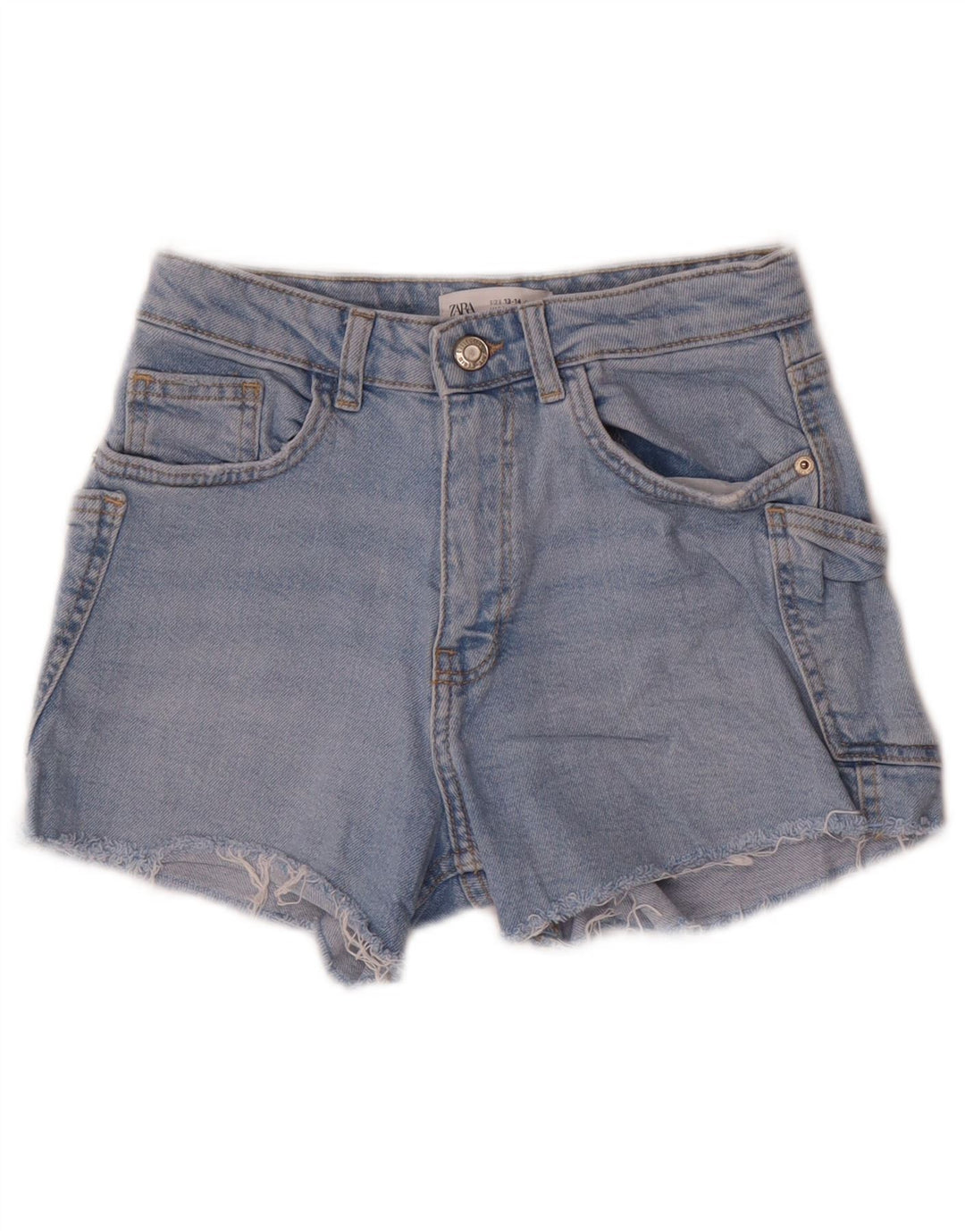 Shorts in denim per bambina ZARA 13-14 anni W24 Blu