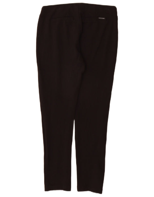 Pantaloni casual skinny da donna Dkny piccoli W27 L29 viscosa nera