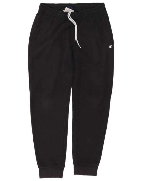 Pantaloni da tuta da uomo Champion Joggers medio cotone nero