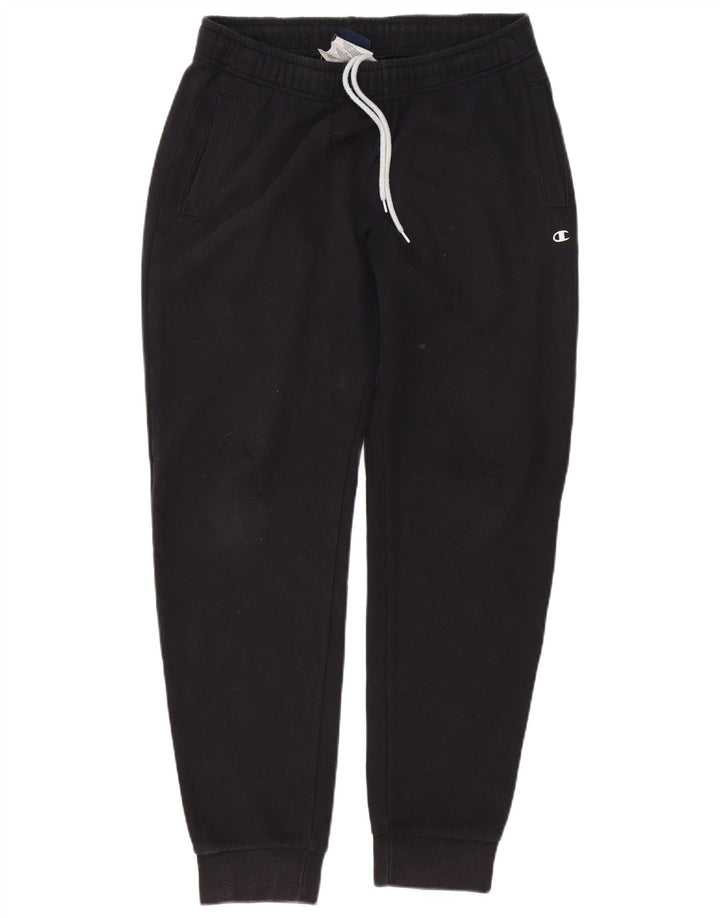 Pantaloni da tuta da uomo Champion Joggers medio cotone nero
