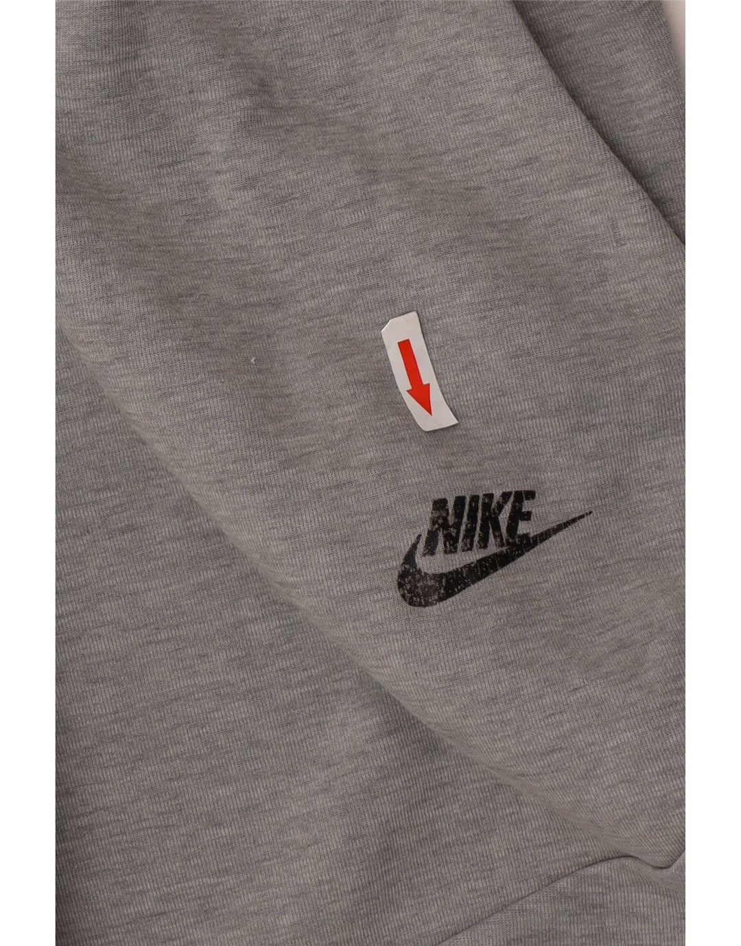 Pantaloni da tuta da uomo Nike Joggers in cotone color block grigio medio