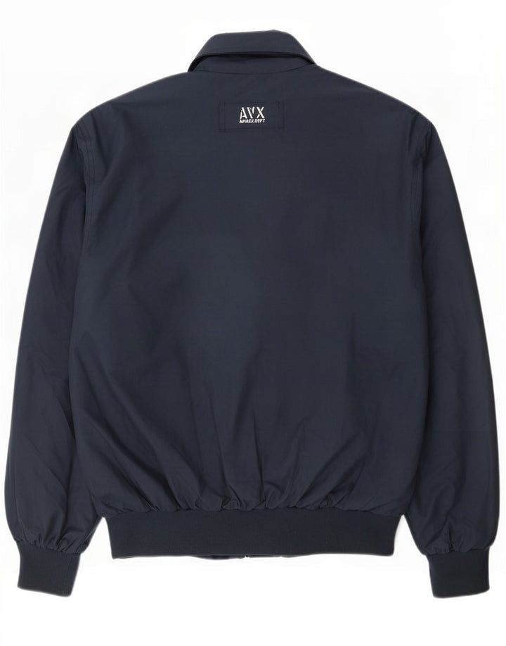 Giubbotto bomber da uomo Avirex UK 44 2XL poliestere blu navy