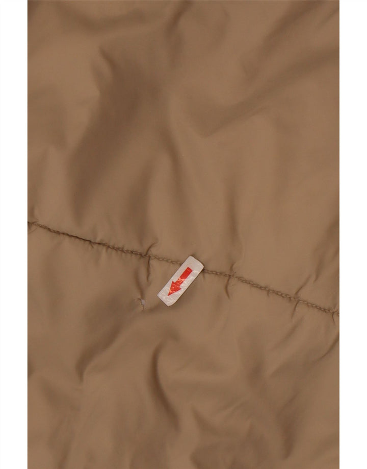 Giacca imbottita con cappuccio per ragazze Zara 11-12 anni in poliestere beige