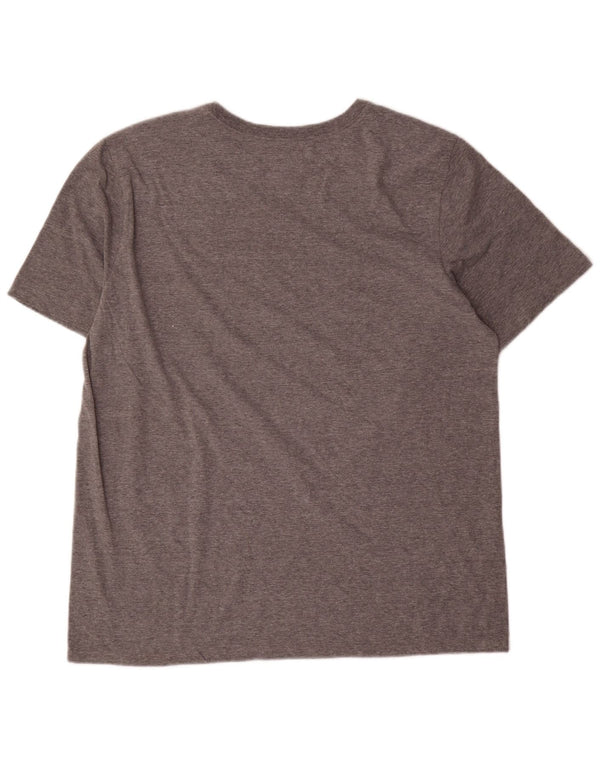 T-shirt grafica Nike Michigan da uomo XL in cotone grigio