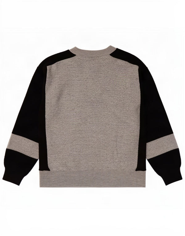 Maglione maglione girocollo da donna Marks & Spencer UK 10 piccolo grigio