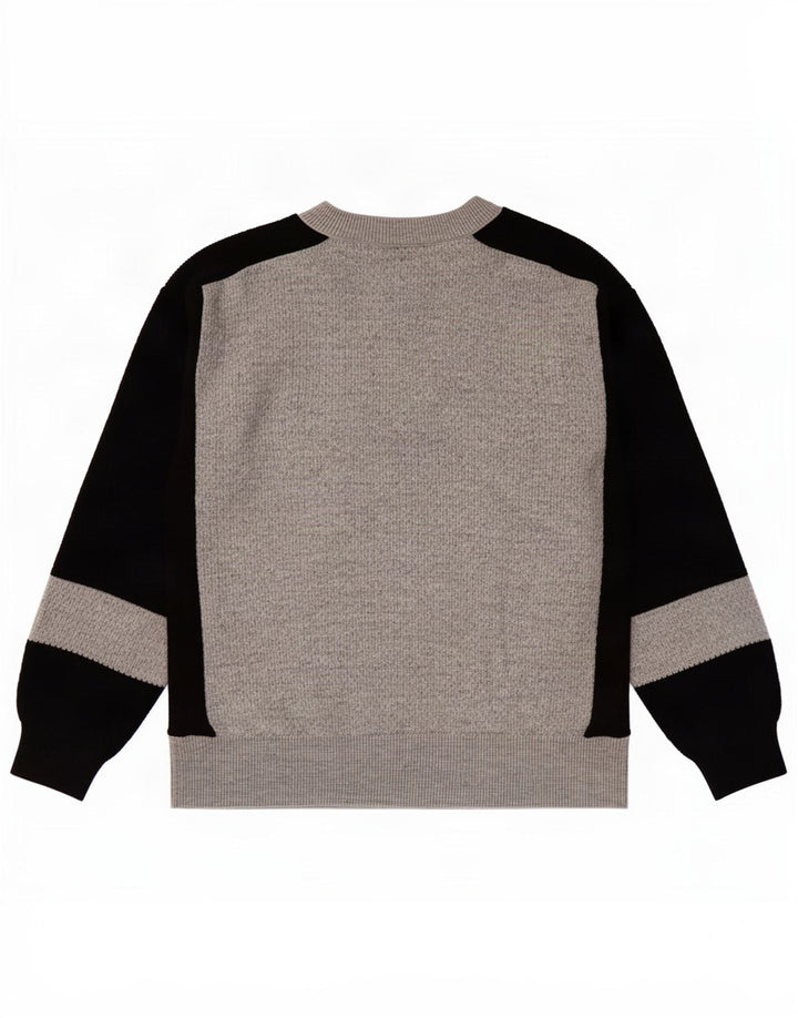 Maglione maglione girocollo da donna Marks & Spencer UK 10 piccolo grigio