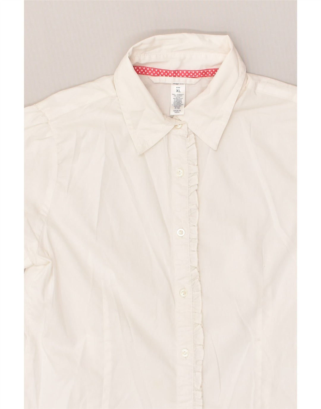 GAP Girls Short Sleeve Shirt 13-14 Years XL White Cotton | Vintage Gap | Thrift | Second-Hand Gap | Used Clothing | Messina Hembry 